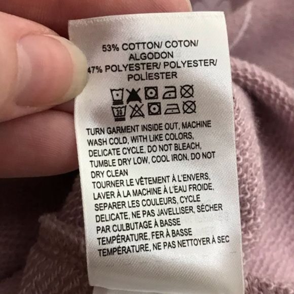 Lucky Brand L Be Lucky hoodie lavender - Picture 8 of 8